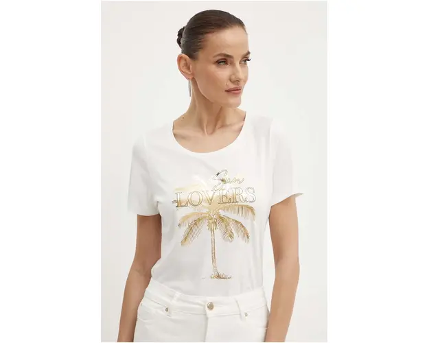 Morgan tricou DCOCO femei, culoarea alb, DCOCO