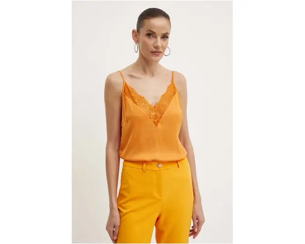 Morgan top OPAMI femei, culoarea portocaliu, OPAMI