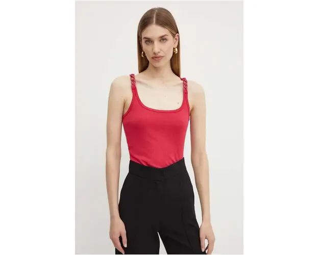 Morgan top DIDO2 femei, culoarea roz, DIDO2