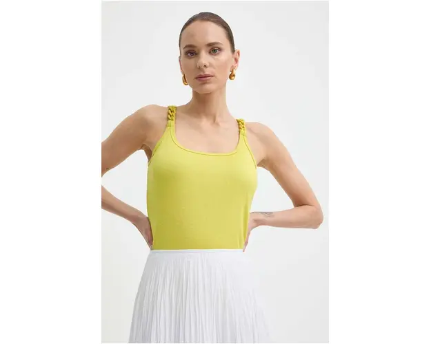 Morgan top DIDO2 femei, culoarea verde, DIDO2