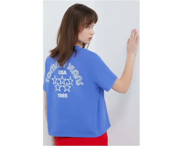 Tommy Jeans tricou din bumbac femei DW0DW17831