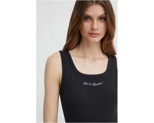 Karl Lagerfeld top femei, culoarea negru