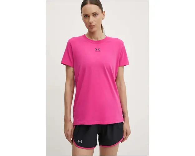Under Armour tricou femei, culoarea roz