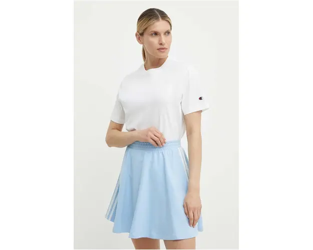 Champion tricou din bumbac femei, culoarea alb, 117207