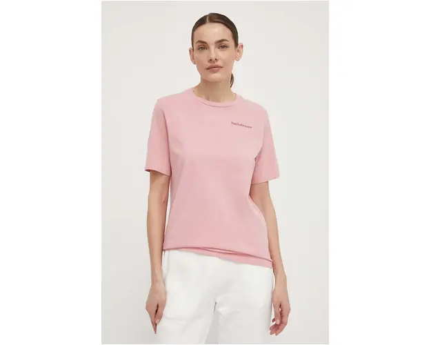 Peak Performance tricou din bumbac femei, culoarea roz