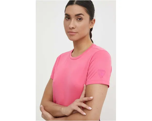 Rossignol tricou sport Plain culoarea roz, RLMWY11