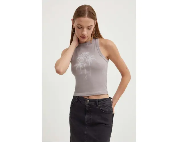 Hollister Co. top femei, culoarea violet