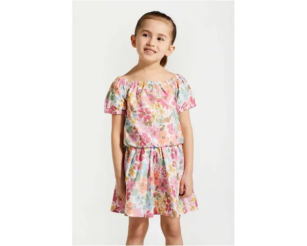 Coccodrillo tricou de bumbac pentru copii culoarea roz