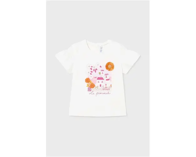 Mayoral tricou bebe culoarea bej