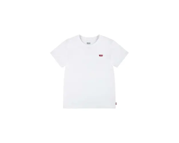 Levi's tricou copii culoarea alb