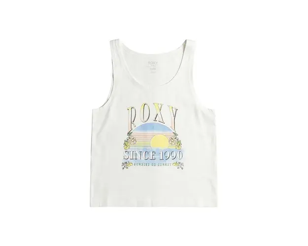 Roxy top din bumbac pentru copii DANCE LIKEROXYB culoarea alb