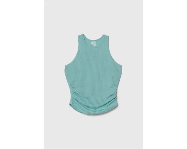 Abercrombie & Fitch top copii culoarea turcoaz