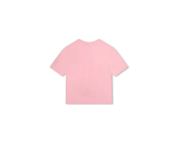 Marc Jacobs tricou de bumbac pentru copii culoarea roz, cu imprimeu