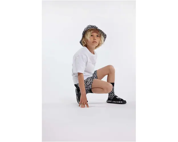 Marc Jacobs tricou de bumbac pentru copii culoarea alb, cu imprimeu