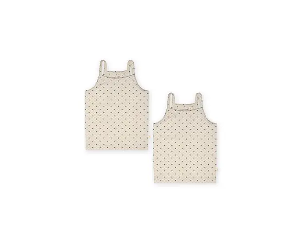 That's mine top copii Esta 2-pack culoarea bej, modelator