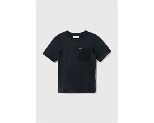 Columbia tricou copii Washed Out Utility culoarea negru, modelator