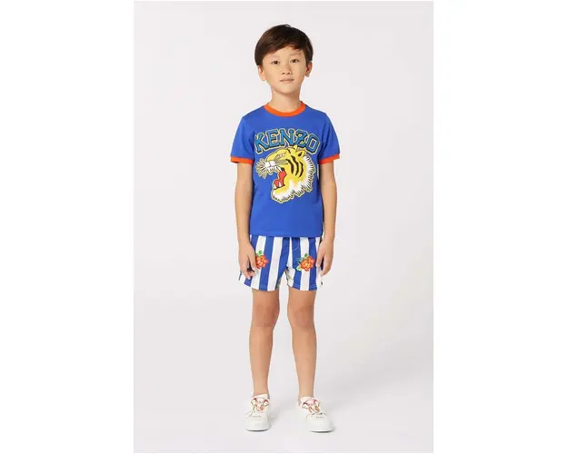 Kenzo Kids tricou de bumbac pentru copii cu imprimeu
