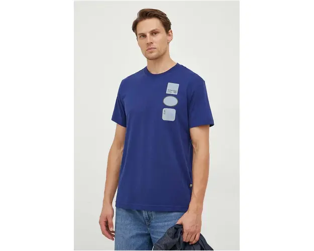 G-Star Raw tricou din bumbac barbati, cu imprimeu