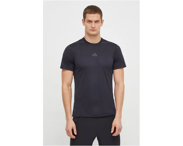 adidas Performance tricou de antrenament D4T culoarea negru, cu imprimeu IK9688