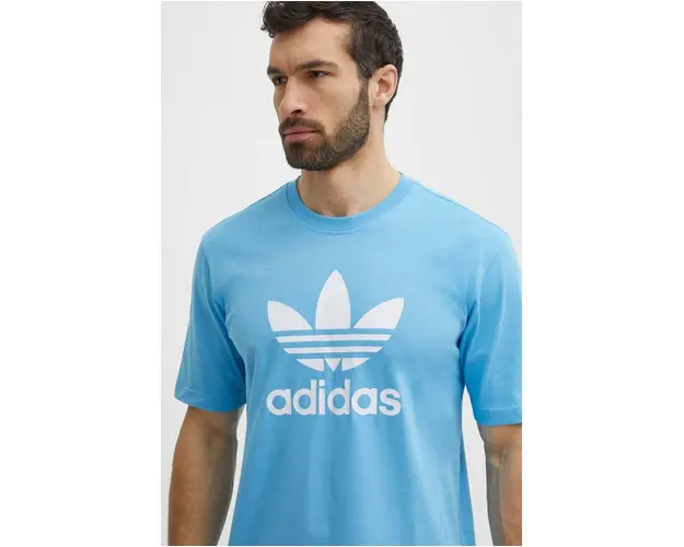 adidas Originals tricou din bumbac barbati, cu imprimeu, IR7980