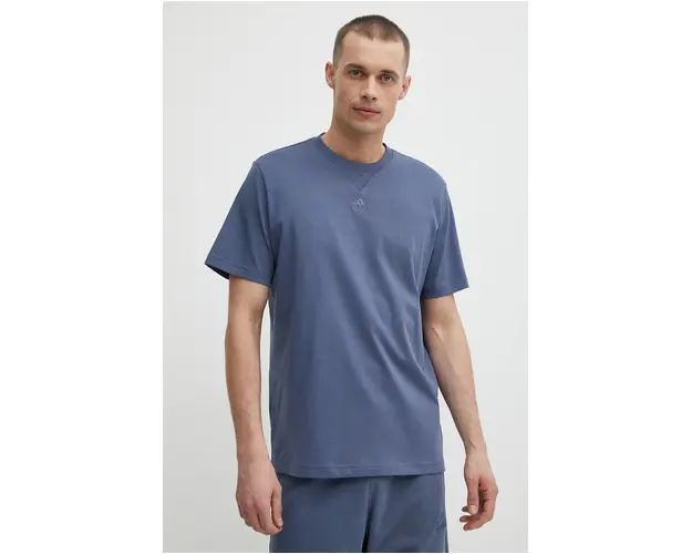 adidas tricou din bumbac barbati, neted, IR9112