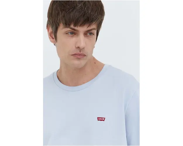 Levi's tricou din bumbac barbati, neted