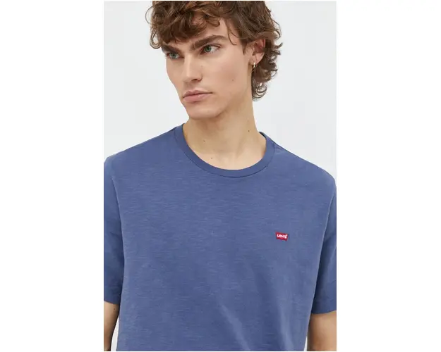 Levi's tricou din bumbac barbati, neted