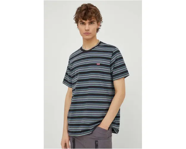 Levi's tricou din bumbac barbati, neted