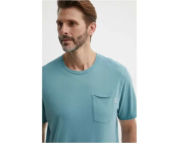 Pepe Jeans tricou din bumbac Single Carrinson barbati, neted