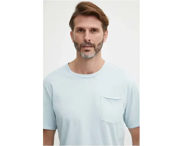 Pepe Jeans tricou din bumbac Single Carrinson barbati, neted