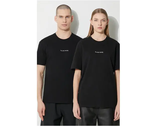 Filling Pieces tricou din bumbac culoarea negru, cu imprimeu 74434001861