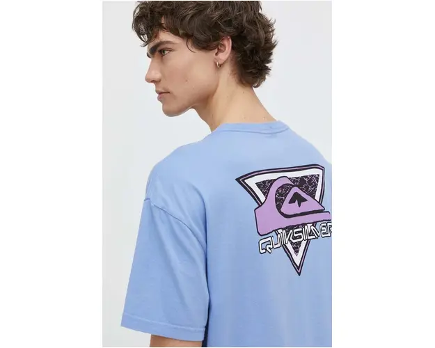 Quiksilver tricou din bumbac barbati, cu imprimeu