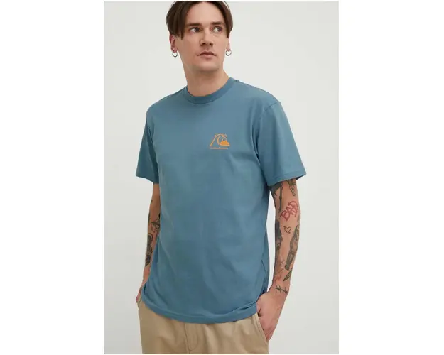 Quiksilver tricou din bumbac barbati, cu imprimeu