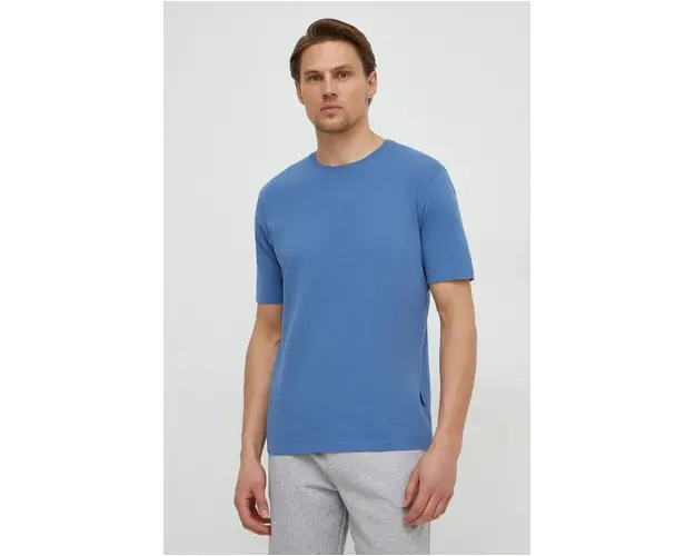 Sisley tricou din bumbac barbati, neted