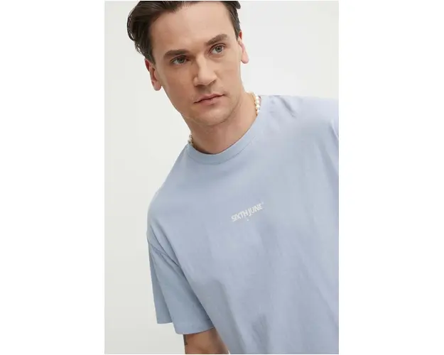 Sixth June tricou din bumbac barbati, cu imprimeu