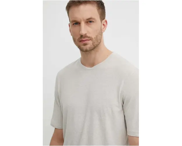 Sisley tricou de in culoarea bej, neted