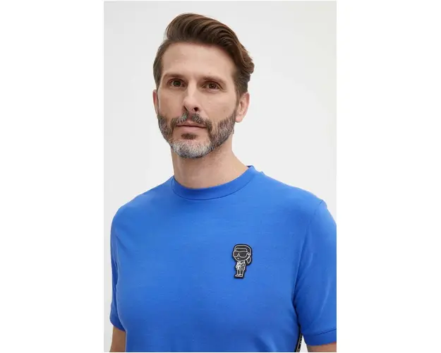 Karl Lagerfeld tricou barbati, cu imprimeu, 542221.755026