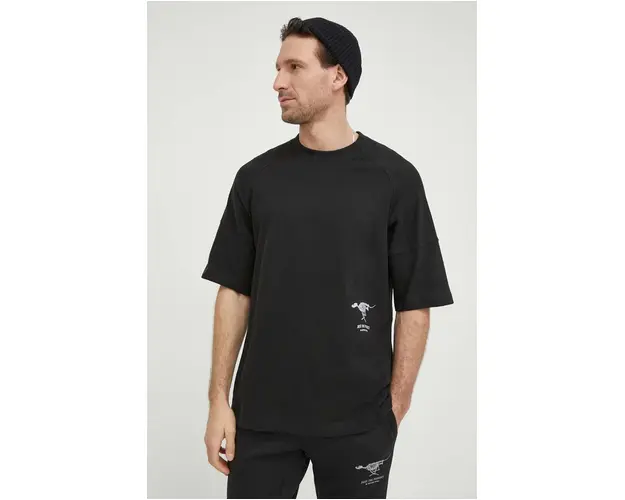 G-Star Raw tricou din bumbac barbati, culoarea negru, cu imprimeu
