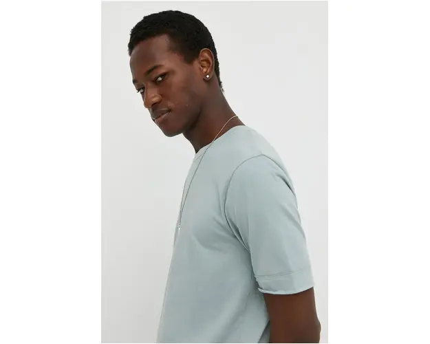 Drykorn tricou din bumbac barbati, neted