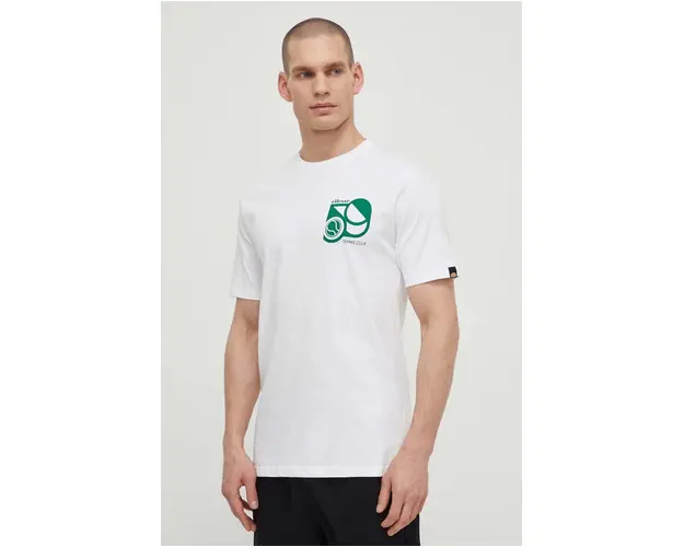 Ellesse tricou din bumbac Sport Club T-Shirt barbati, culoarea alb, cu imprimeu, SHV20273