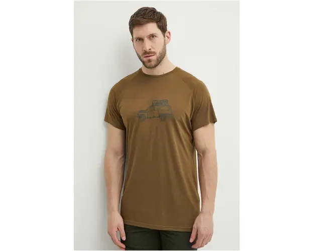 Viking tricou sport Likelo culoarea verde, cu imprimeu