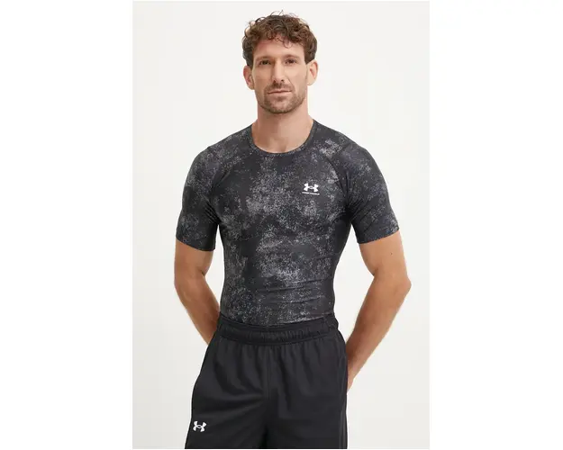 Under Armour tricou de antrenament HG IsoChill culoarea negru, modelator