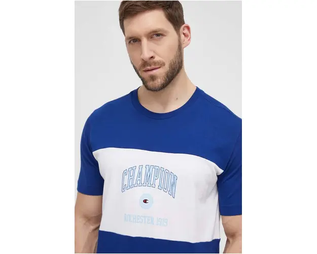 Champion tricou din bumbac barbati, cu imprimeu, 219853