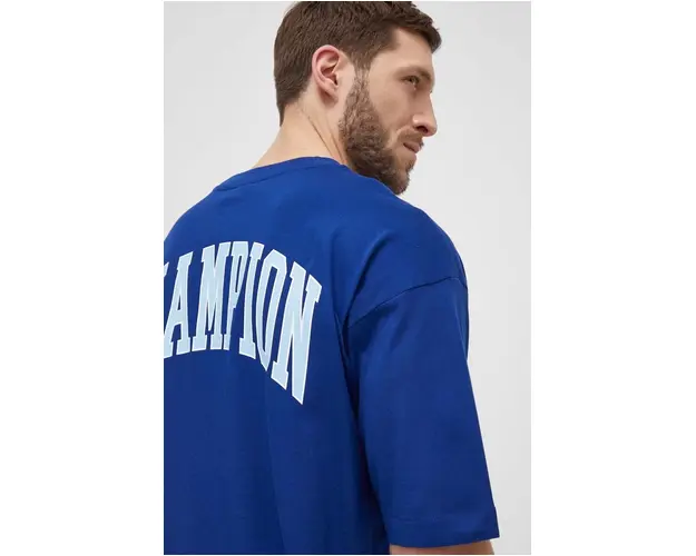 Champion tricou din bumbac barbati, cu imprimeu, 219855