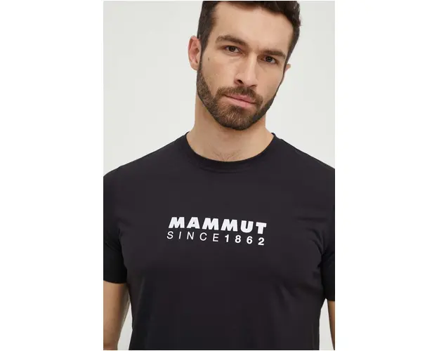 Mammut tricou sport Mammut Core culoarea negru, cu imprimeu