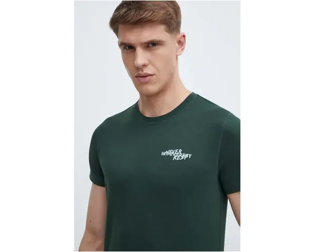 Mammut tricou sport Core culoarea verde, cu imprimeu