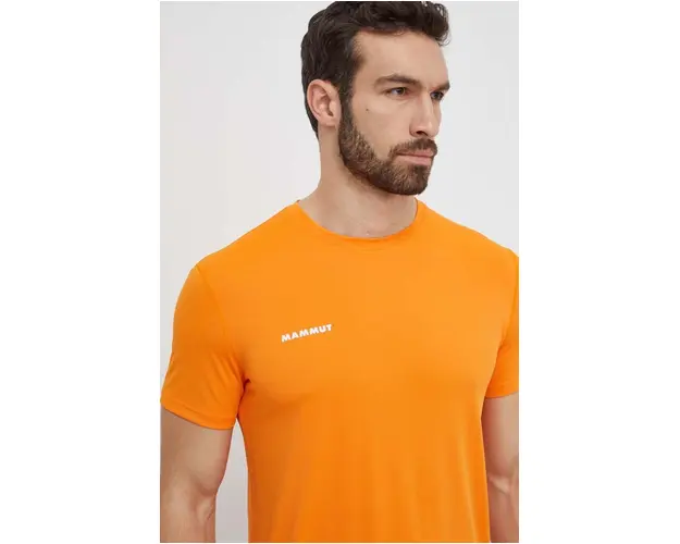 Mammut tricou sport culoarea portocaliu, neted
