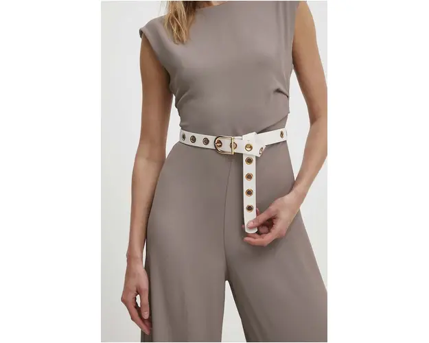Answear Lab curea femei, culoarea alb
