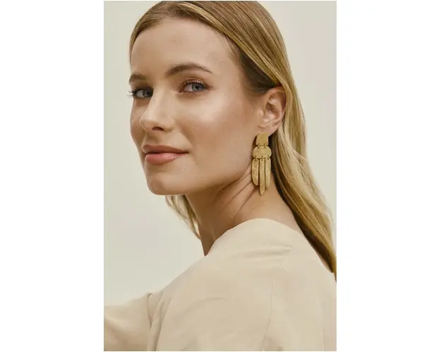 Answear Lab cercei placati cu aur