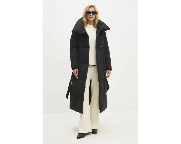 Answear Lab geaca femei, culoarea negru, de iarna